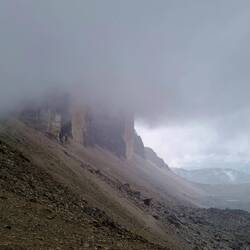 ... auf die uns bekannte Nordseite ...