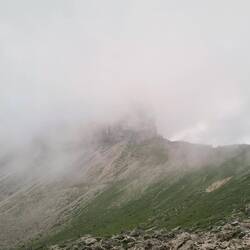 Rauf zum Paternsattel...