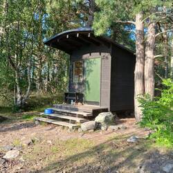 Die Sauna mit Holz Ofen