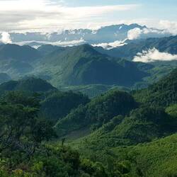 Landscape near Semuc Champey.