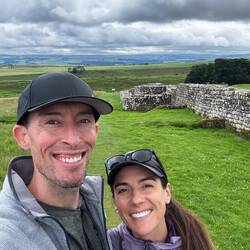 Us at Hadrian's Wall