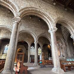 Amazing architecture inside!!