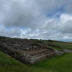A zoomed out view; the Roman fort was quite large, and house 800 soldiers