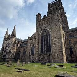 A view of the cathedral cemetery