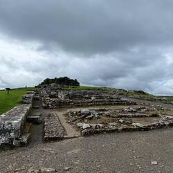 Part of the remains of Housesteads Roman Fort