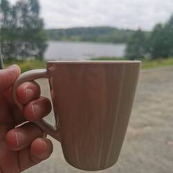 Der erste Kaffee des Tages
