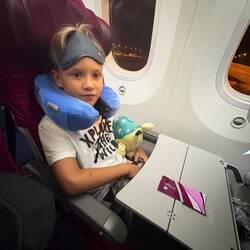 Bereit für den langen Flug 😅