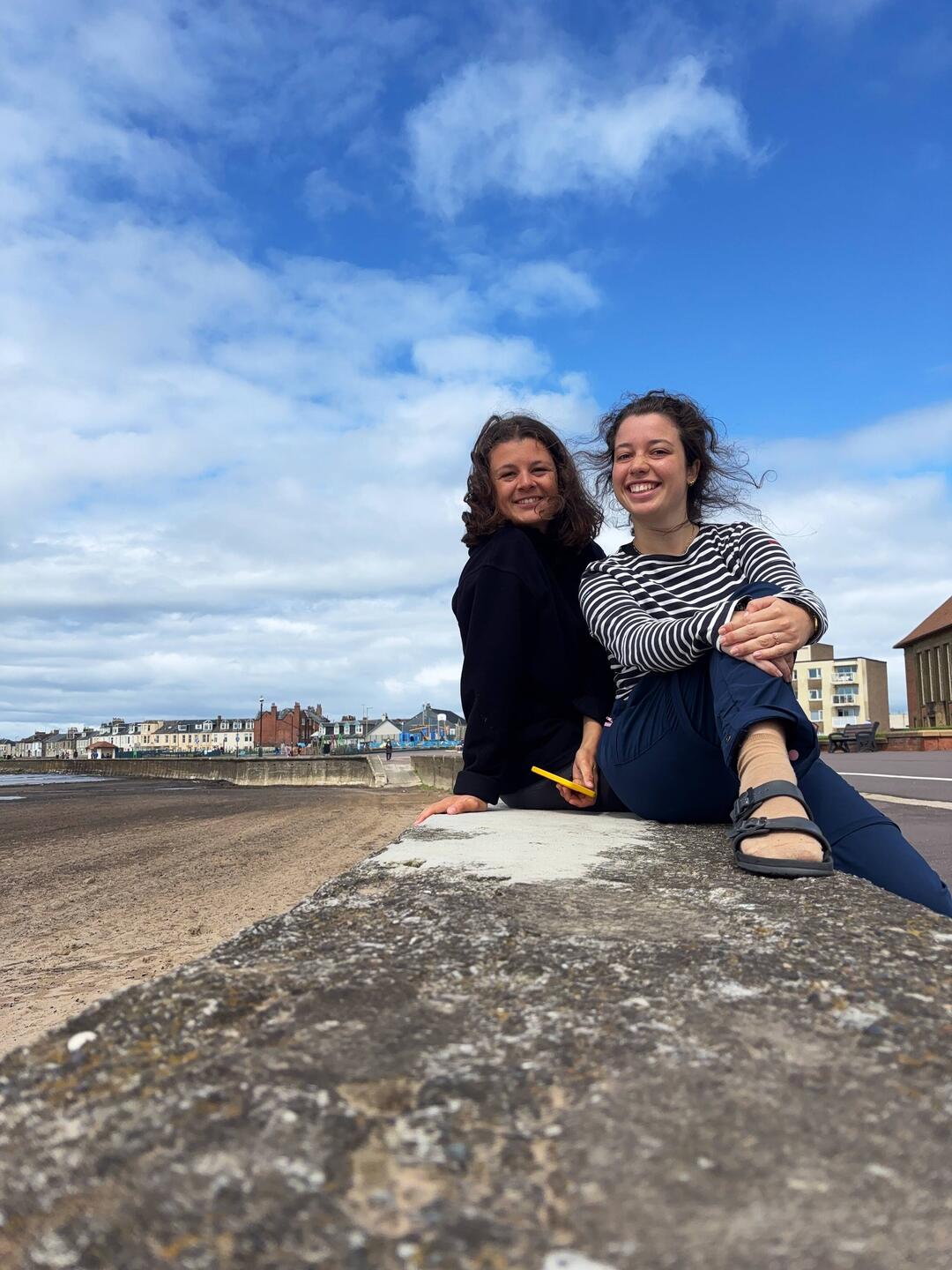 La plage de Troon et ses sirènes