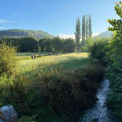 Leaving Triacastela