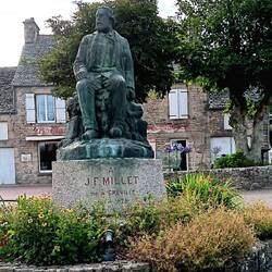 Millet-Denkmal in Grèville