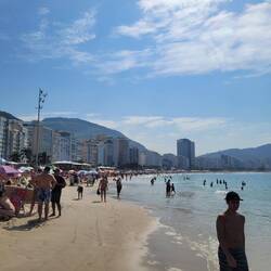 Sehr voll, auch im Winter