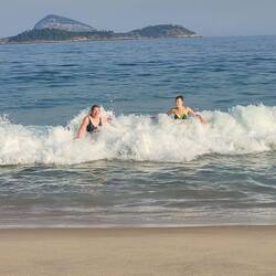 Mit nur ein paar kleinen Wellen