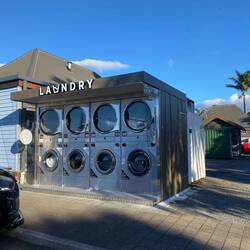 Ein "Open-Air-Waschsalon"