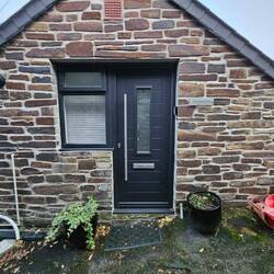 Our front door - the "Lobster Pot"