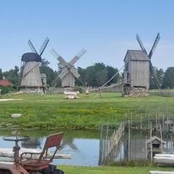 Die Bock-Windmühlen bei Angla
