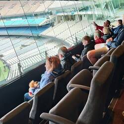 Blick aus einer Business Lounge