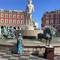 "Fontaine du Soleil" Fountain of Apollo in Place Massena in the very heart of Nice