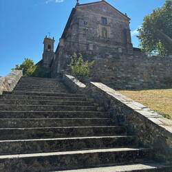 Climbed to the top at the end of our day but it was closed. Iglesia de San Francisco