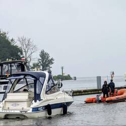 Der Wind war so heftig, da musste der Abschleppdienst neu aggieren