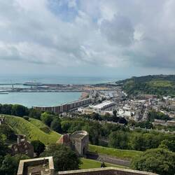 Dover and the Dover Straight and Harbor