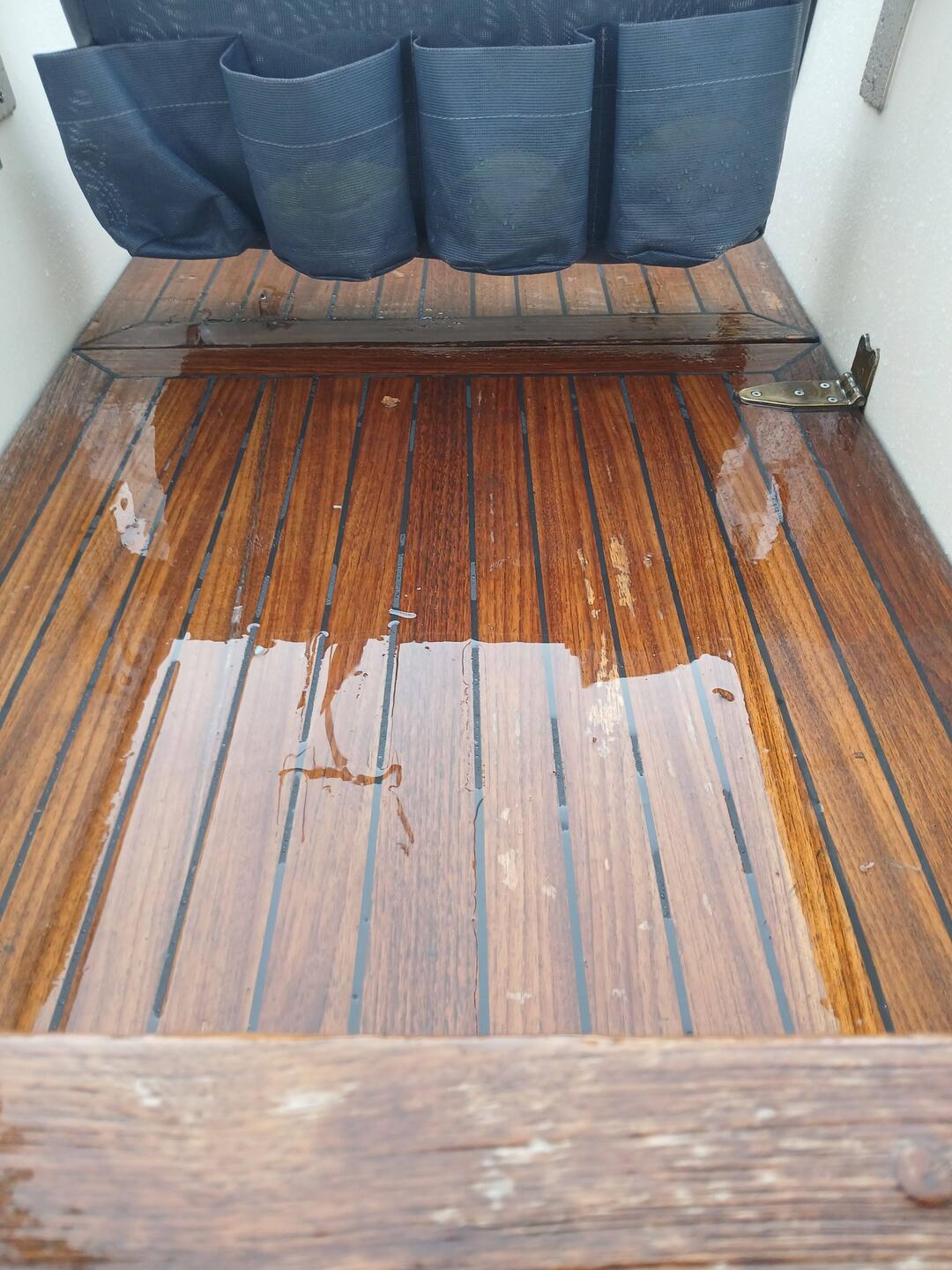 Seit langer Zeit ein nasses Cockpit