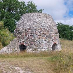 Alter Brennofen für Kalkstein