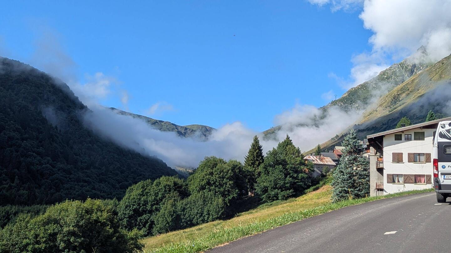 Über den Wolken ...