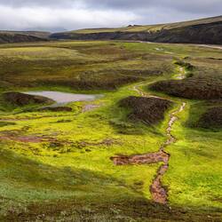 So langsam sieht man warum er der "rote" Fluss heißt