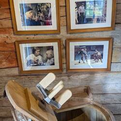 Waschküche auf dem Hof (auch zum Schlachten)