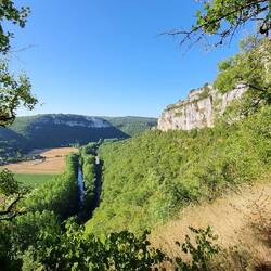 Morgens um 8.00Uhr über der Célé