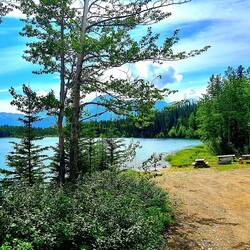 Picknick Platz am Good Hope Lake