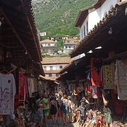 Von der Bergspitze sind wir gekommen