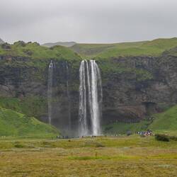 Seljalandesfoss, was für ein Rummel
