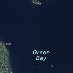 The red line is where we kayaked this afternoon. This morning I cut straight across to the boat ram