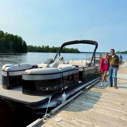 Our crew, Capt. Jason & 1at Mate Audrey