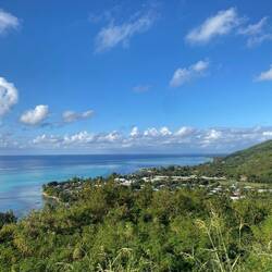 Wunderschöne Aussicht an der Cook´s Bay