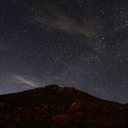 Der Sternenhimmel fantastisch. So geht es los...