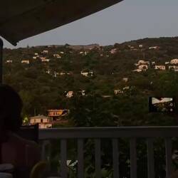 A wholly unimpressive video that we waited for and all my sisters missed the moment.