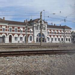Der Bahnhof von Hamar