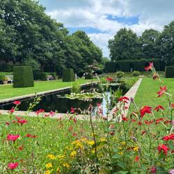 Queen Mum's Garden, Queen Eliz mom lived here towards the end of her life after her duties retired