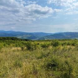 Hochebene mit Ausblick