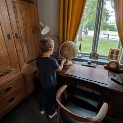 in der Polizei Wache