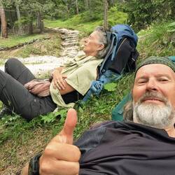 ... mit verdienter Pause!