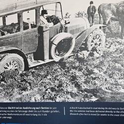 Früher wurden die Neuwagen zum Kunde ausgeliefert, es war oft Wochen unterwegs