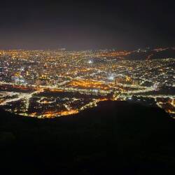 Ausblick von der Statue auf Cochabamba