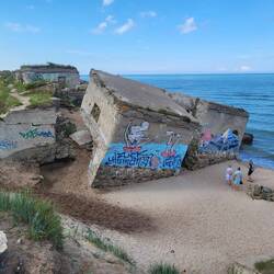 Die Reste der Nordfestung.