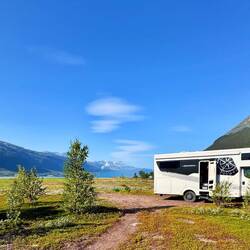 Toller Platz am Storfjorden