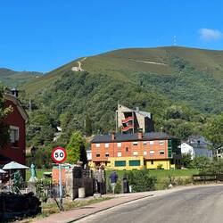 1,000 year old castle ruins just up the hill. Who could say no?