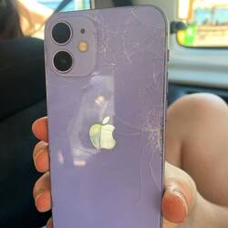 The cracked phone