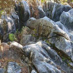 Love the rock formations.